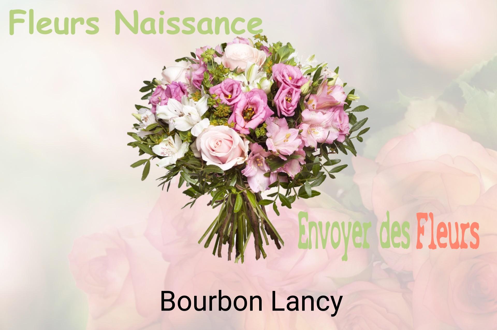 Bouquet de fleurs de naissance livré à Bourbon-Lancy
