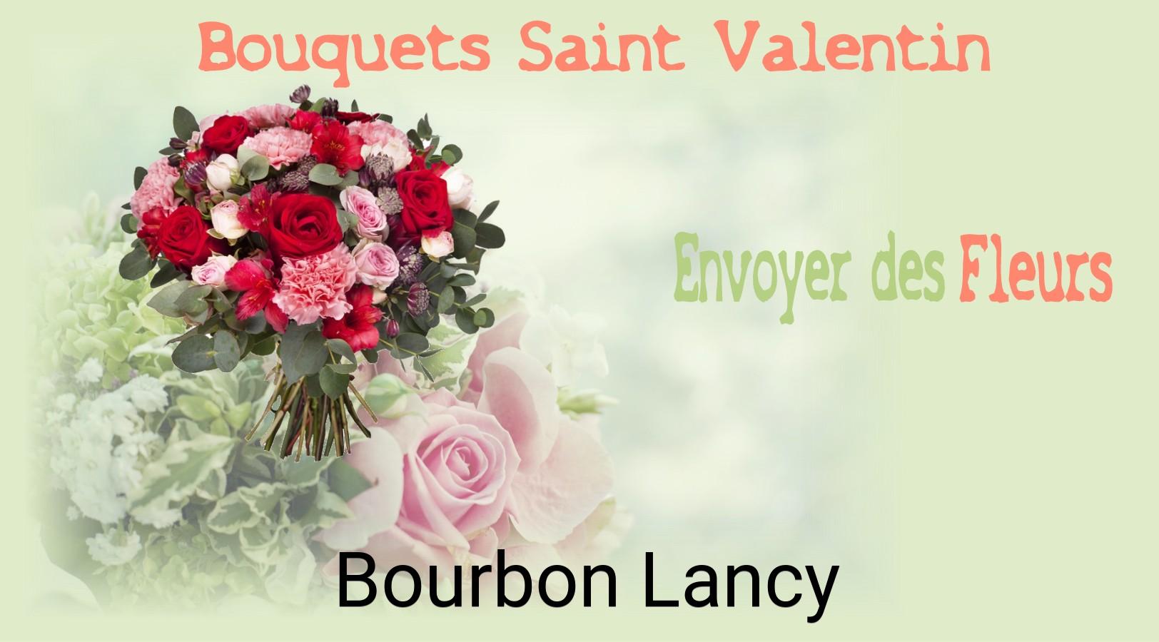 Roses de Saint-Valentin livrées à Bourbon-Lancy